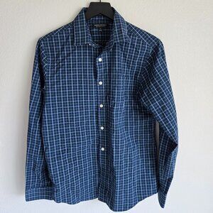 Banana Republic Blue Casual Dress Shirt (Like New)